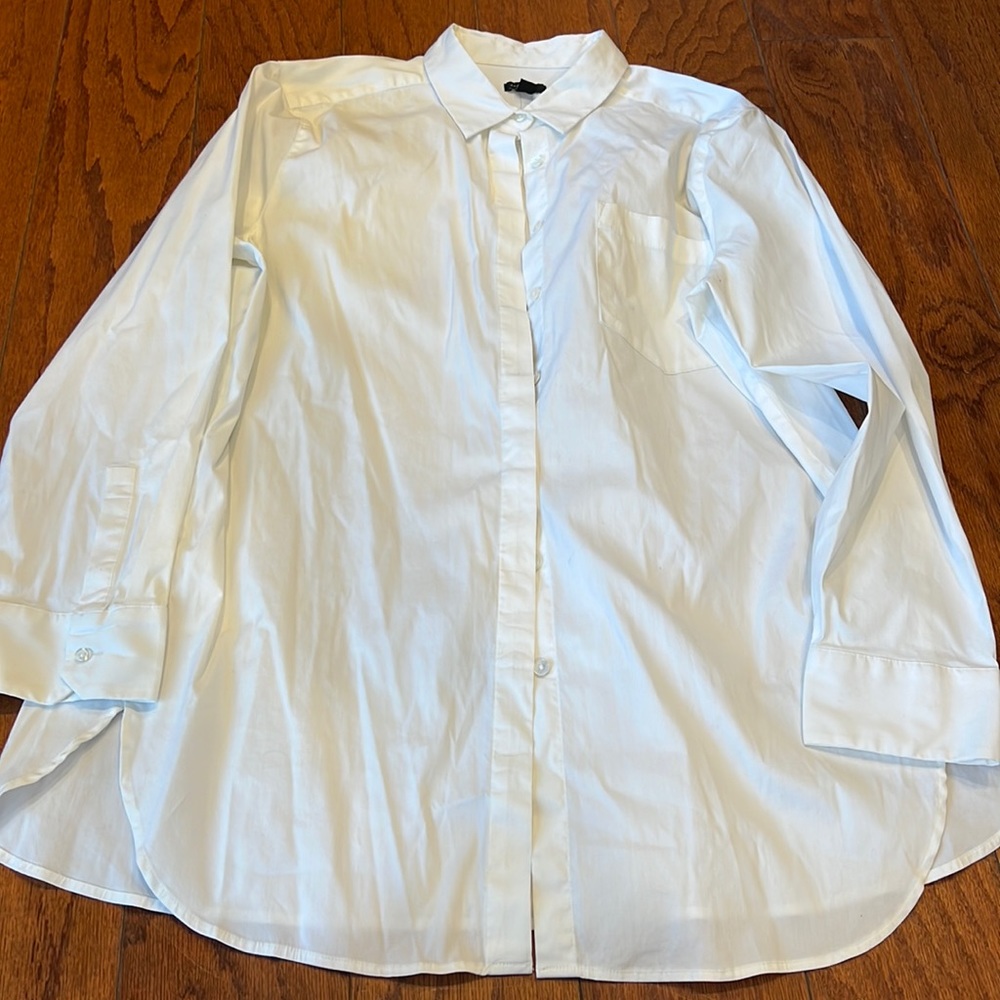 Ann Taylor white blouse